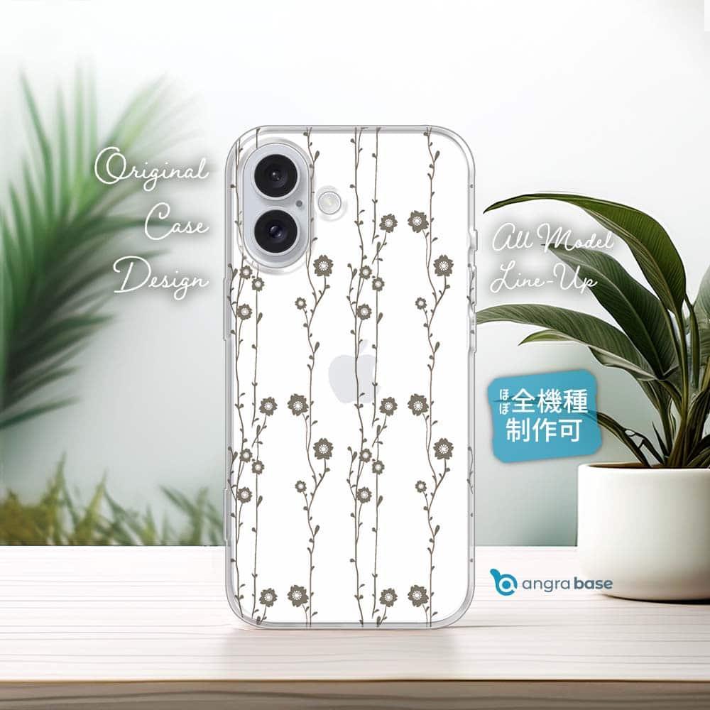 iPhone17e/iPhone17/iPhone Air 花柄 全機種対応☆TPUケース 花柄 和柄2 | 1枚目