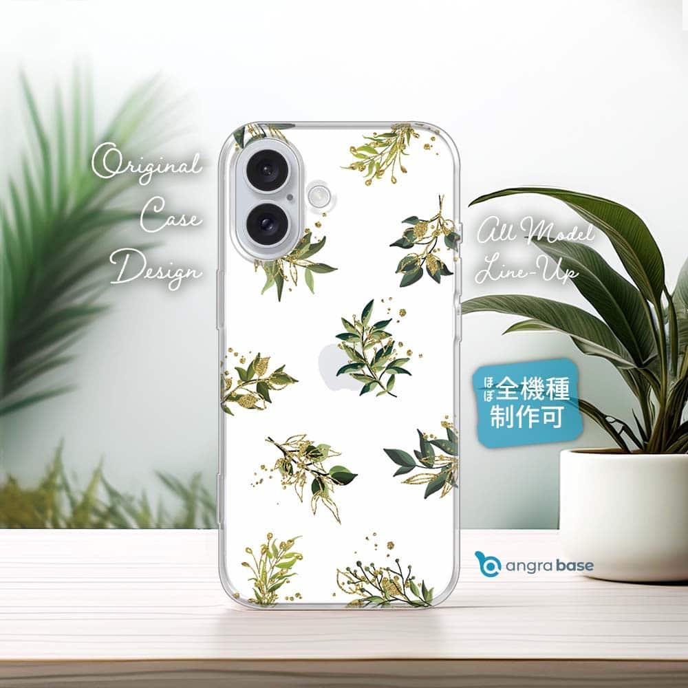 iPhone17e/iPhone17/iPhone Air 花柄 全機種対応☆TPUケース トロピカルプランツ | 1枚目