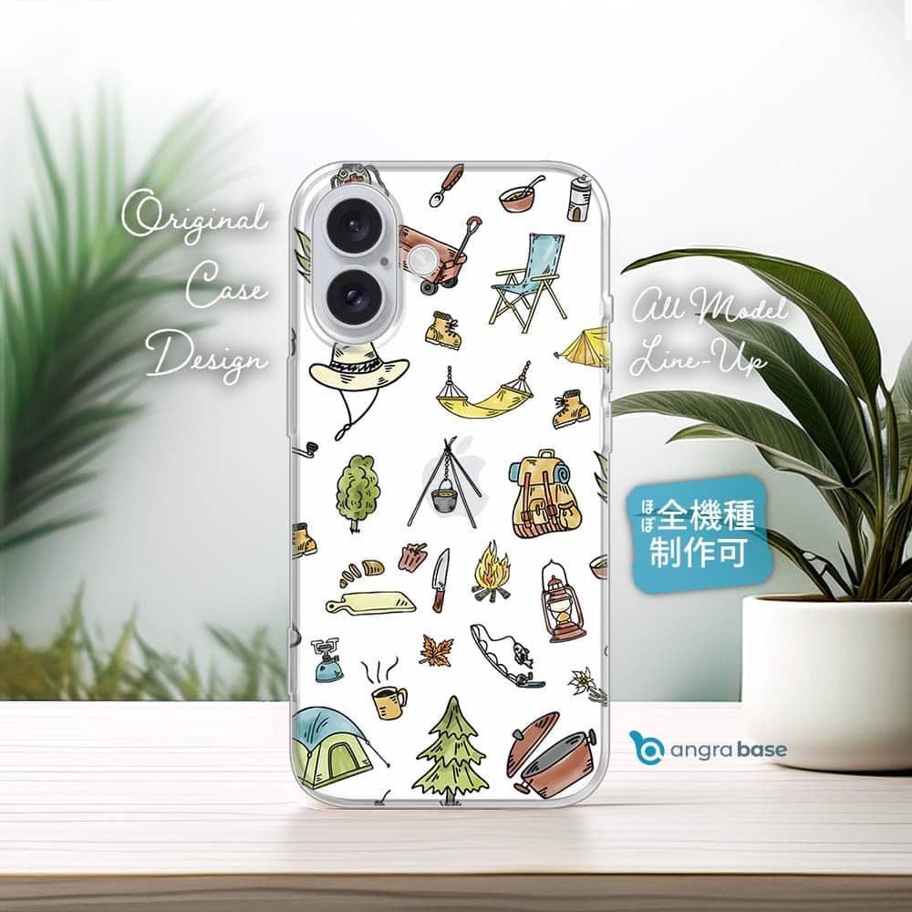 iPhone17e/iPhone17/iPhoneAir かわいい 全機種対応☆TPUケース キャンプに行こう！ | 1枚目