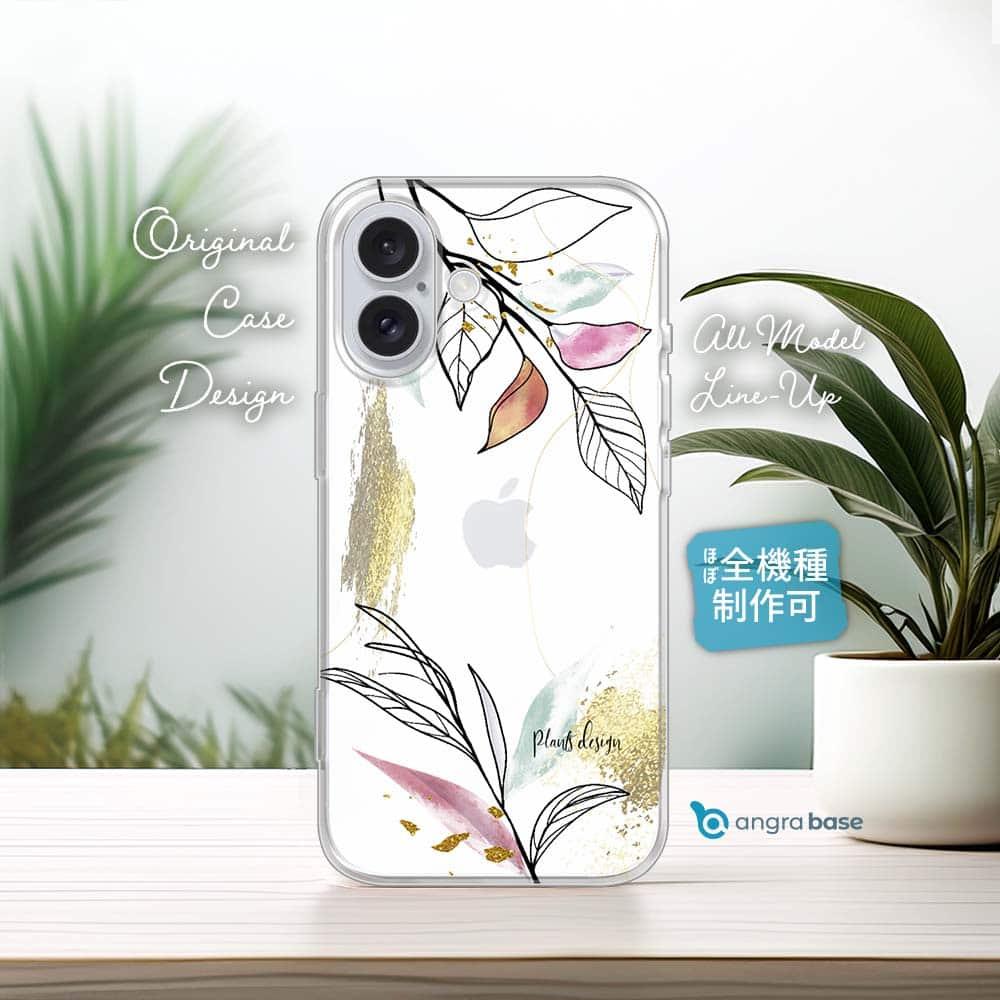 iPhone17e/iPhone17/iPhoneAir 花柄 全機種対応☆TPUケース フランツデザイン No6 | 1枚目