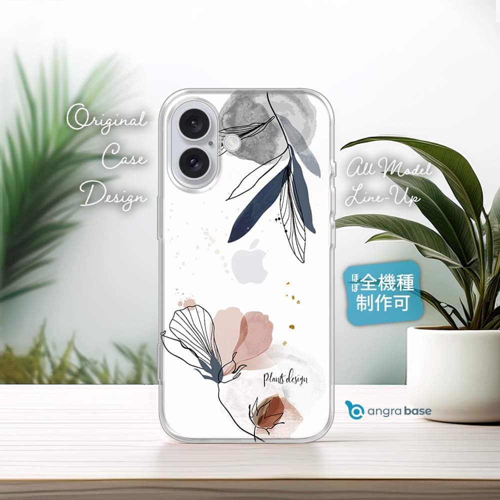 iPhone17e/iPhone17/iPhoneAir 花柄 全機種対応☆TPUケース フランツデザイン No3 | 1枚目