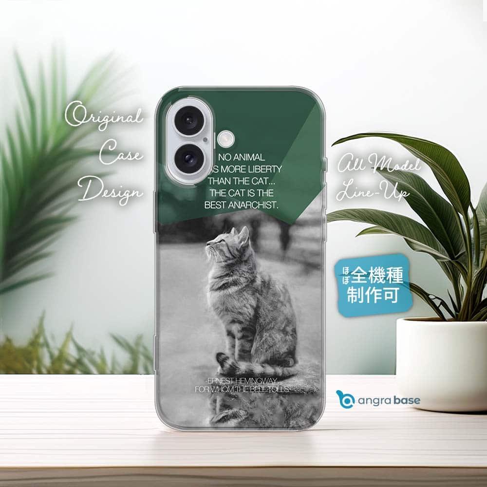 iPhone17e/iPhone17/iPhoneAir  全機種対応☆TPUケース ヘミングウェイの猫とは… | 1枚目