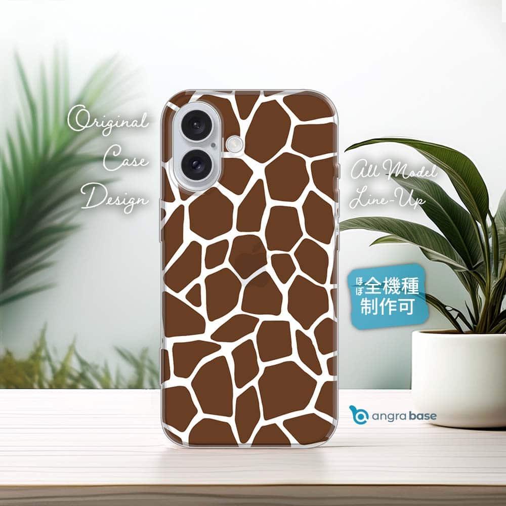 iPhone17e/iPhone17/iPhoneAir アニマル 全機種対応☆TPUケース アニマル柄 キリン | 1枚目