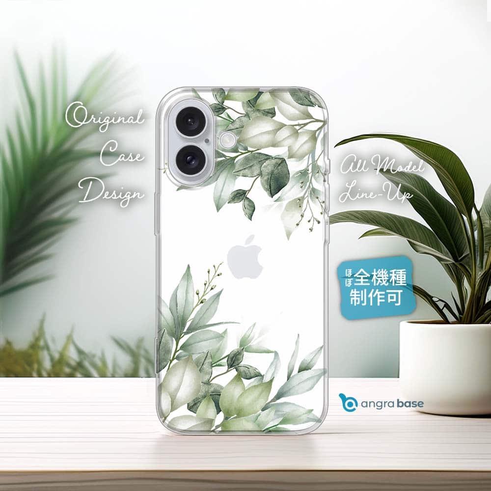 iPhone17e/iPhone17/iPhoneAir 花柄 全機種対応☆TPUケース 新緑の風 no2 | 1枚目