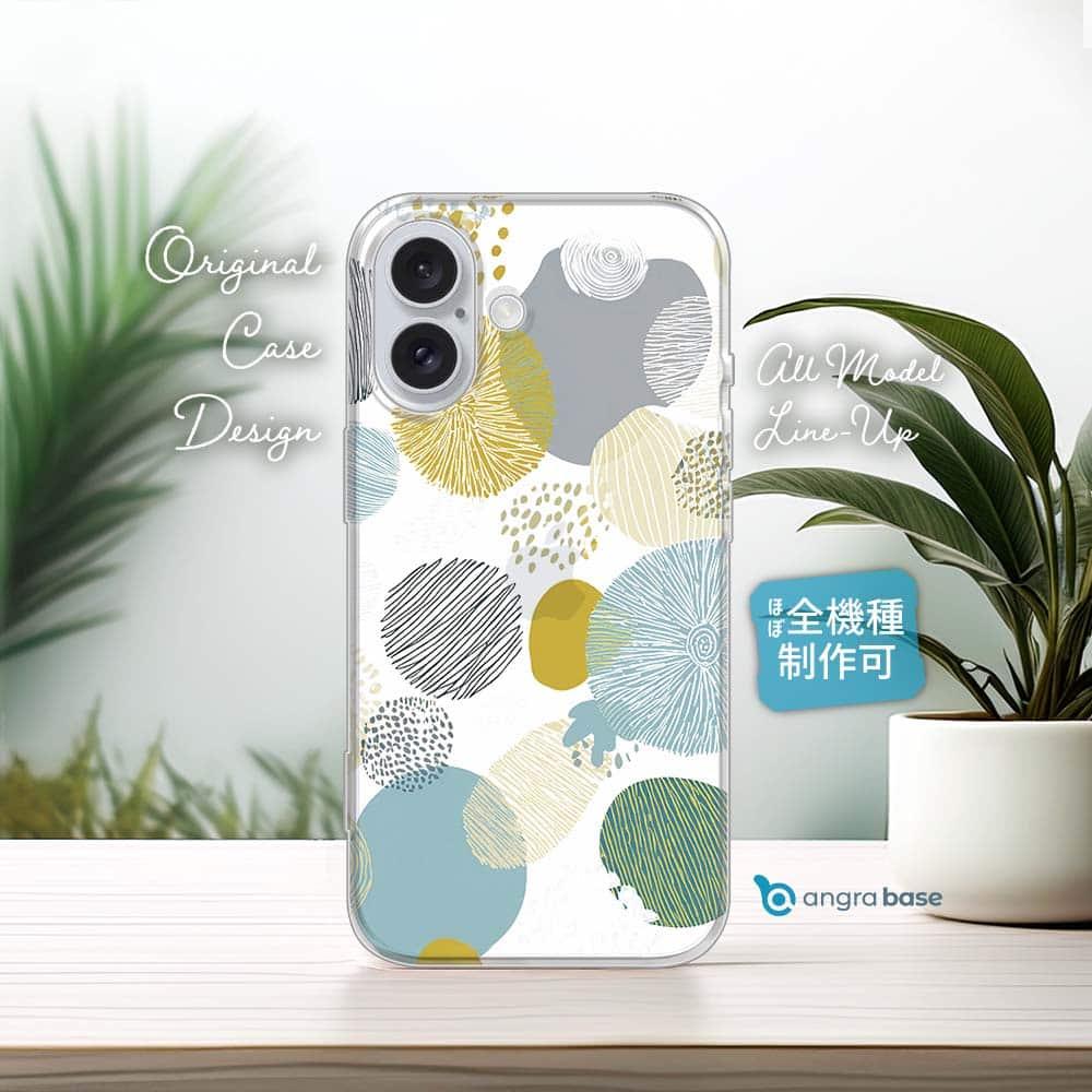 iPhone17e/iPhone17/iPhoneAir 花柄 全機種対応☆TPUケース 北欧デザイン 色とりどりの花 | 1枚目