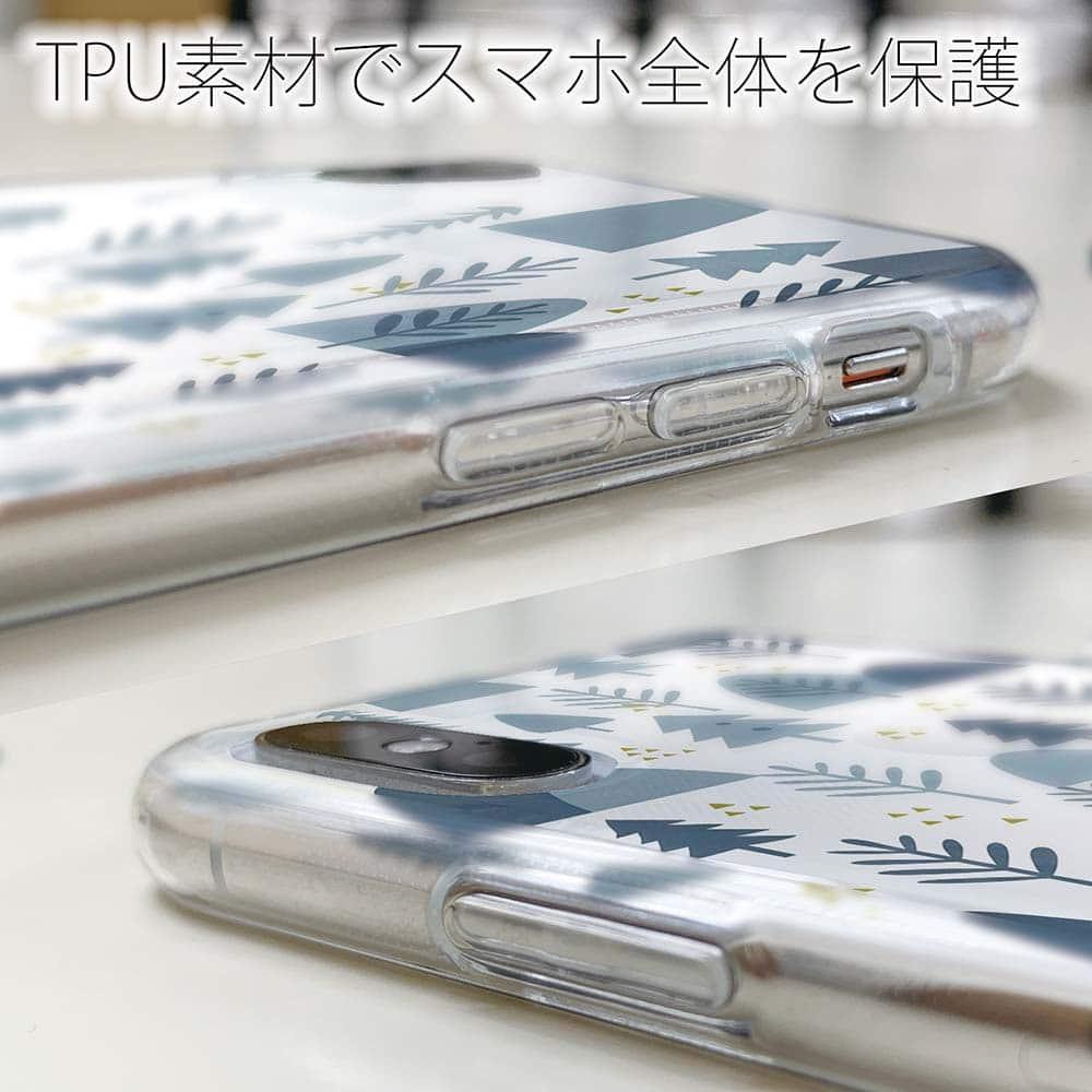 iPhone17e/iPhone17/iPhoneAir 森 全機種対応☆TPUケース 北欧デザイン ノルウェーの夜明 | 5枚目