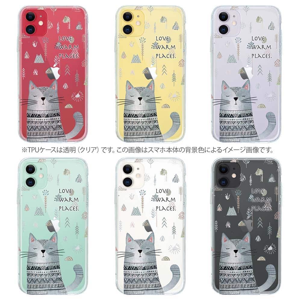 iPhone17e/iPhone17/iPhoneAir 猫 全機種対応☆TPUケース 猫は温かい場所が好き | 9枚目