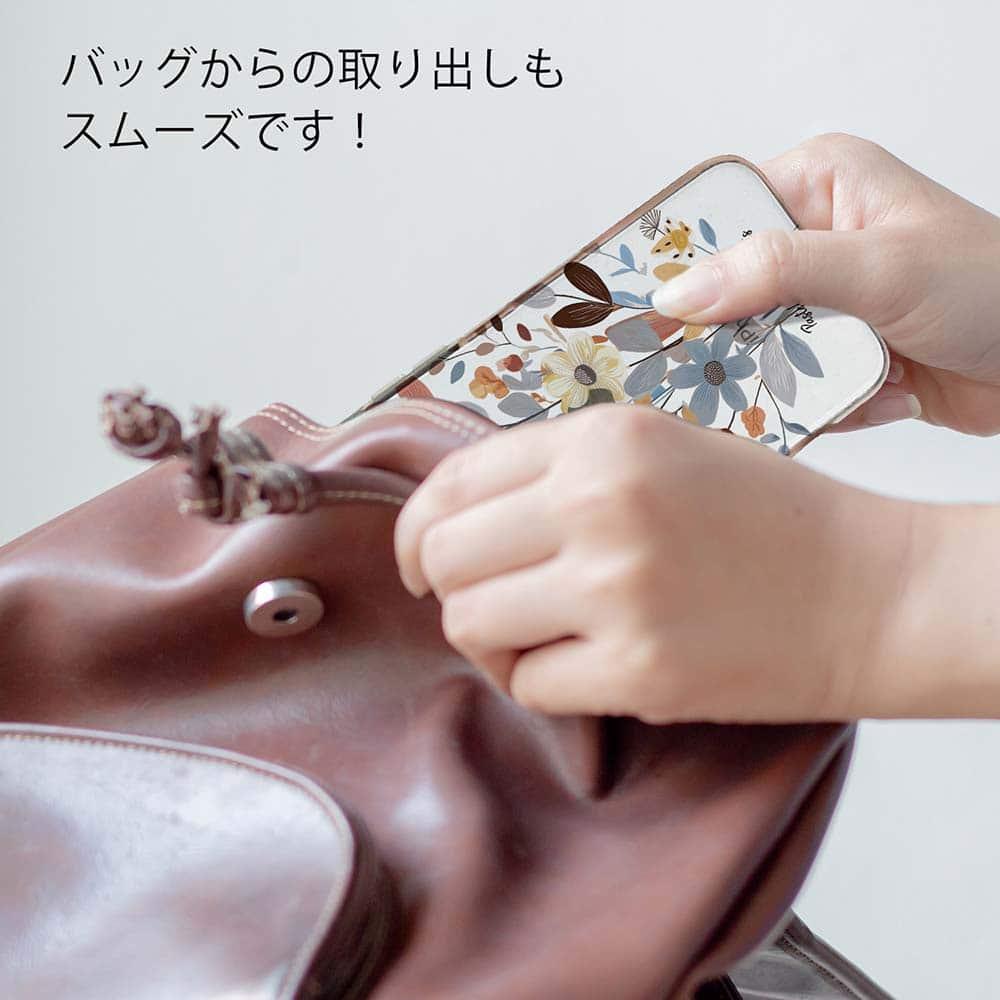 iPhone17e/iPhone17/iPhoneAir 花柄 全機種対応☆TPUケース 北欧パステルカラーの花 | 8枚目