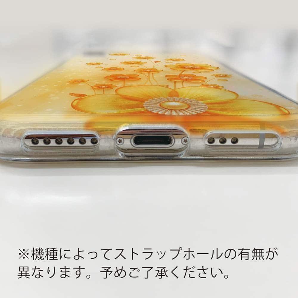 iPhone17/iPhoneAir 花柄 全機種対応☆TPUケース プラスチックフラワー オレンジNo2 | 6枚目