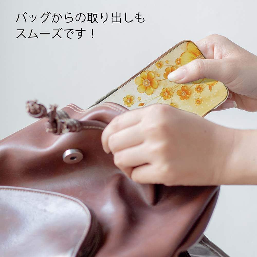 iPhone17/iPhoneAir 花柄 全機種対応☆TPUケース プラスチックフラワー オレンジNo2 | 8枚目