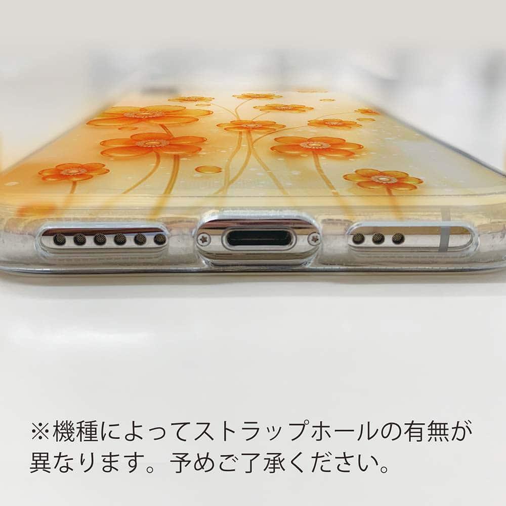 iPhone17/iPhoneAir 花柄 全機種対応☆TPUケース プラスチックフラワー オレンジNo1 | 6枚目