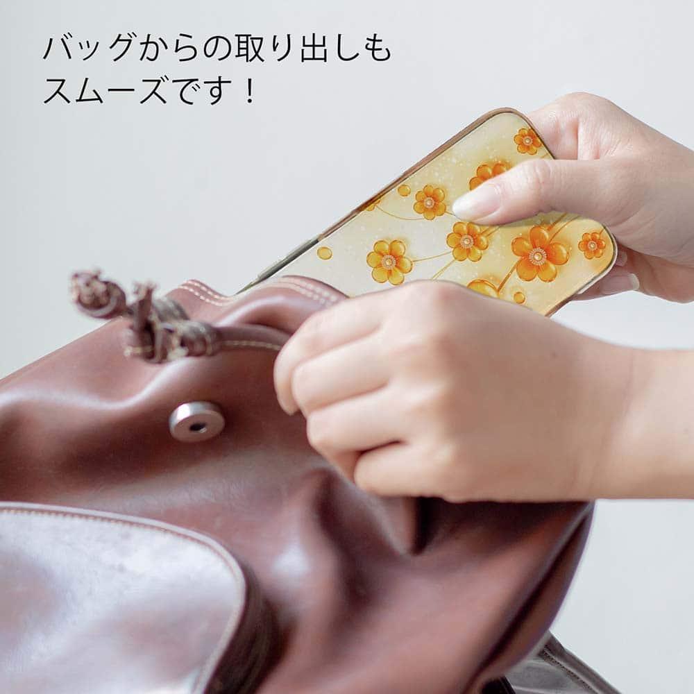 iPhone17/iPhoneAir 花柄 全機種対応☆TPUケース プラスチックフラワー オレンジNo1 | 8枚目