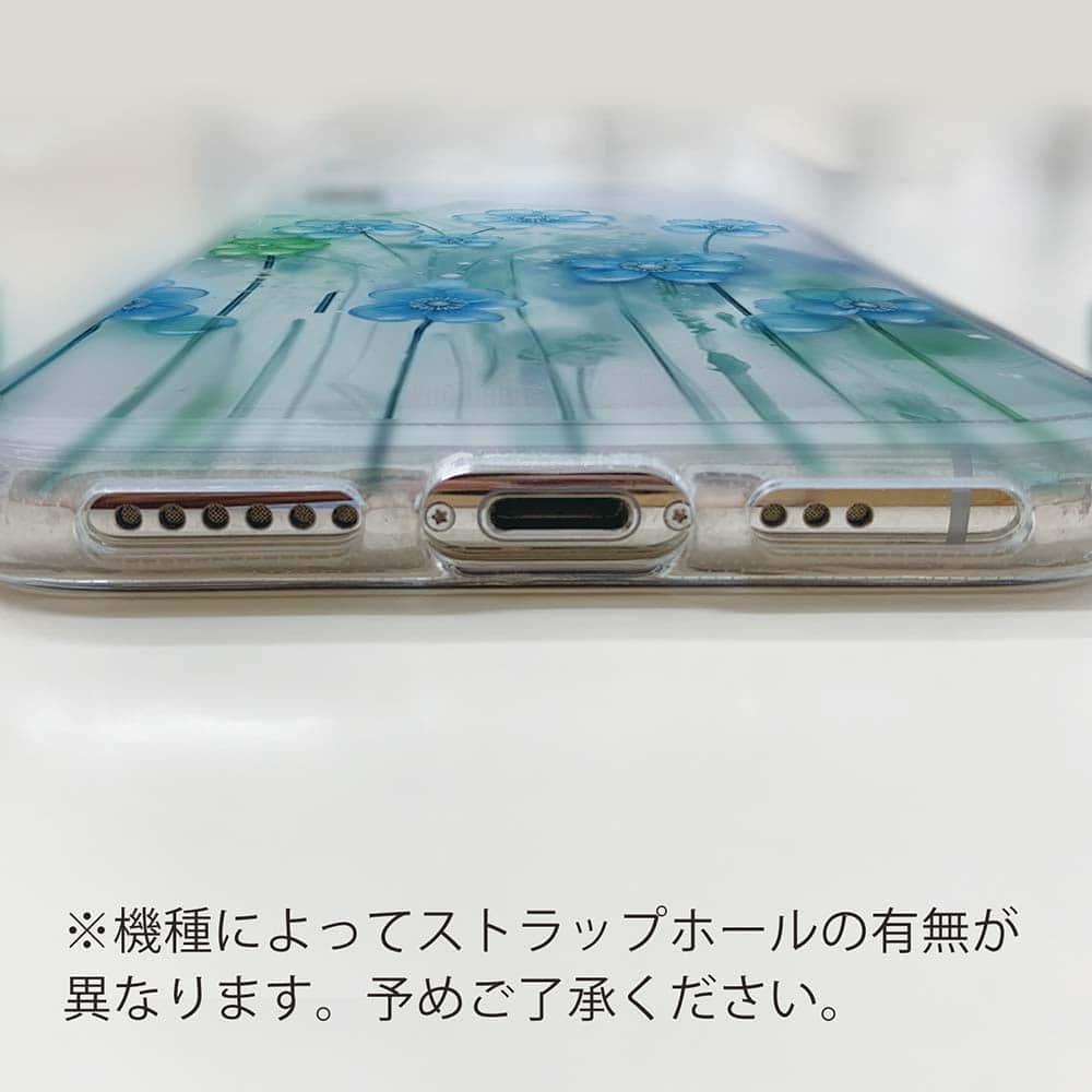 iPhone17/iPhoneAir 花柄 全機種対応☆TPUケース プラスチックフラワー ブルーNo1 | 6枚目