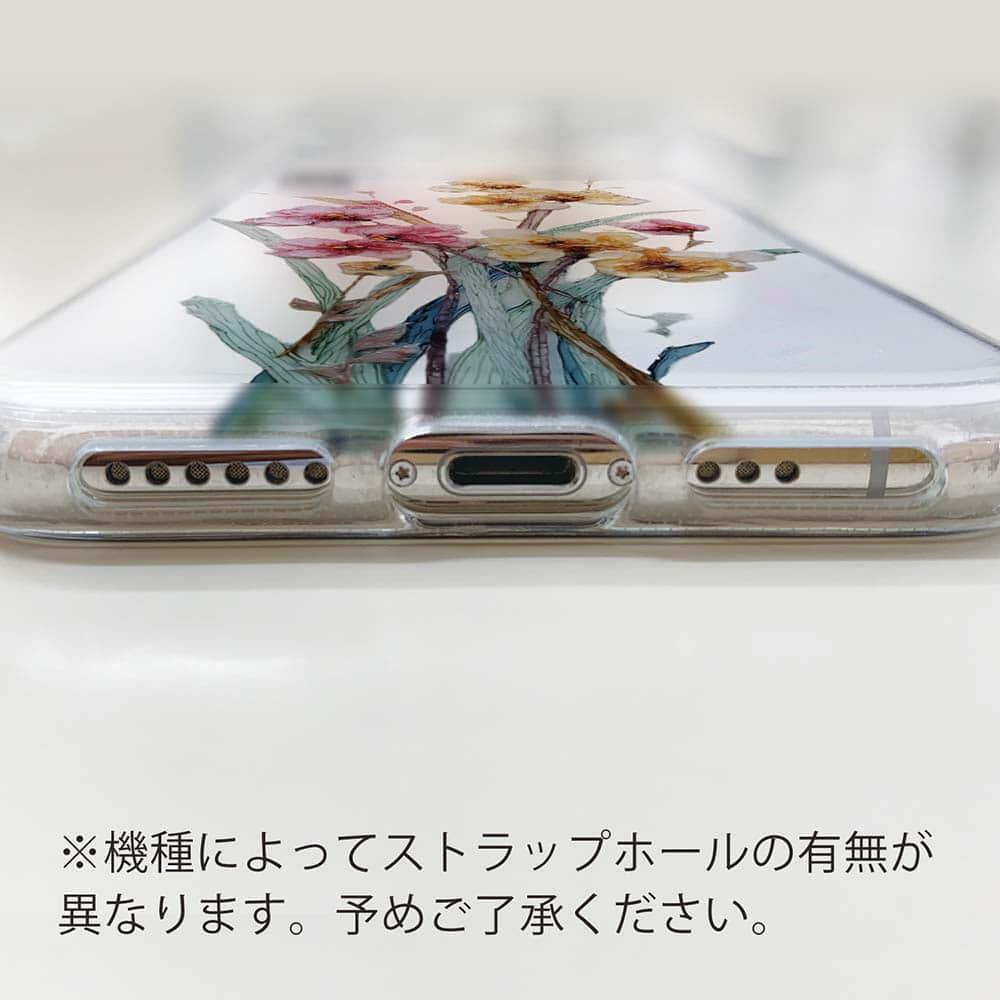 iPhone17/iPhoneAir 花柄 全機種対応☆TPUケース 日本の花画風 イエロー | 6枚目