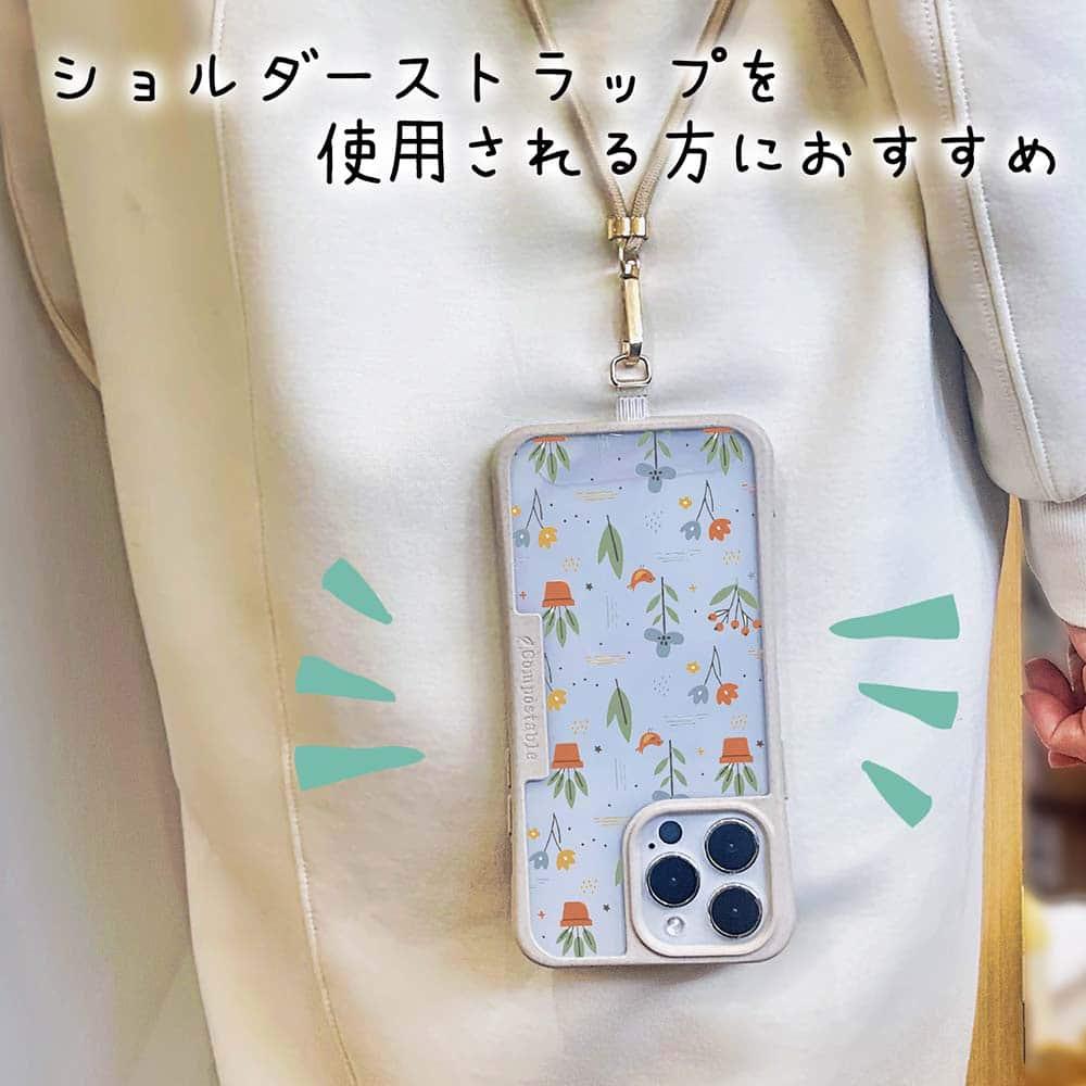 iPhone17 花柄 全機種対応☆【インナーシート/デザインシート】 北欧デザイン ビオトープ | 9枚目