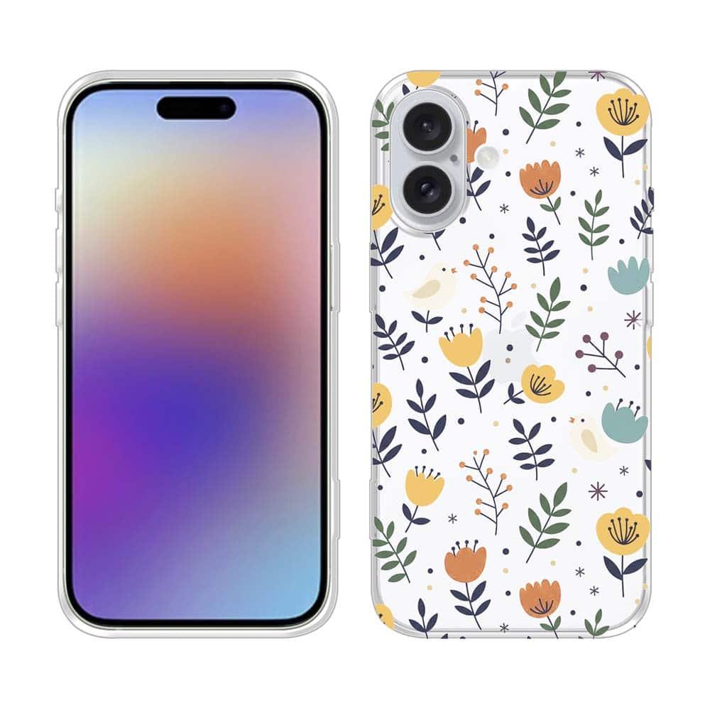 iPhone17/iPhoneAir 花柄 全機種対応☆TPUケース 北欧デザイン チューリップ畑 | 2枚目