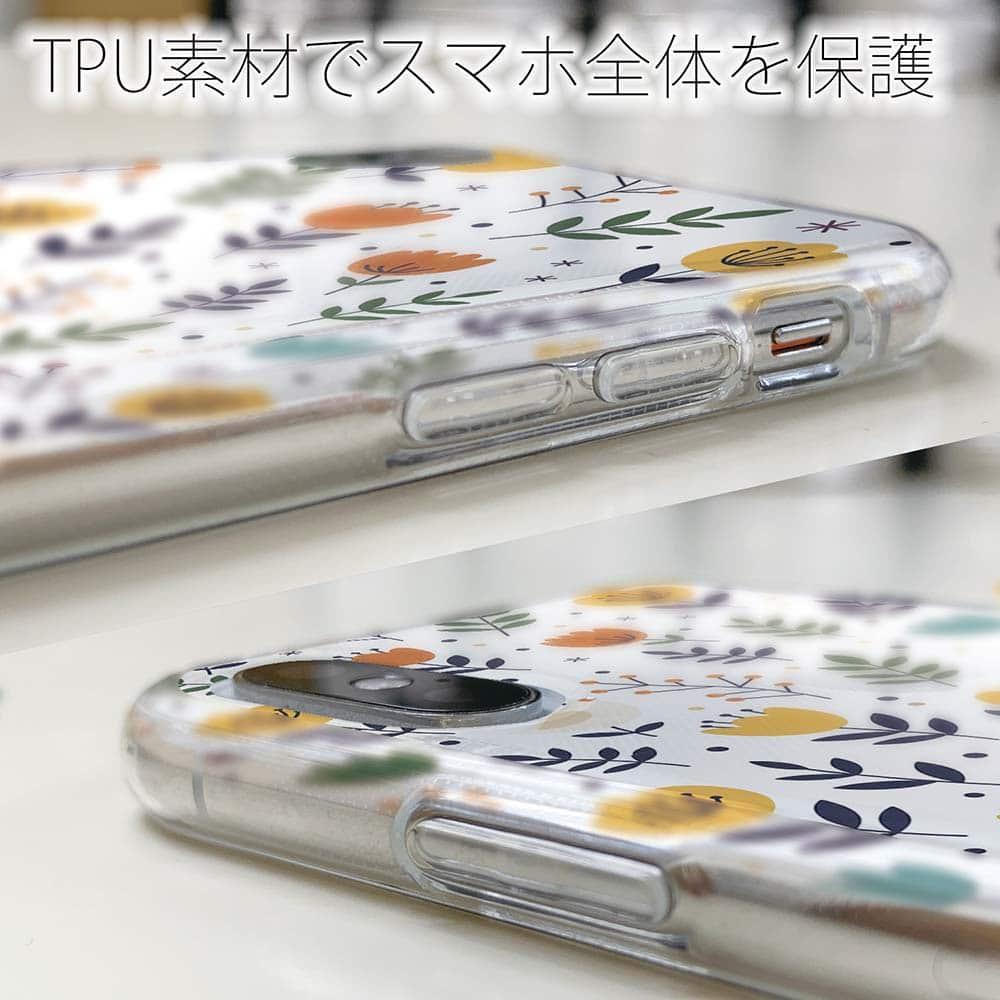 iPhone17/iPhoneAir 花柄 全機種対応☆TPUケース 北欧デザイン チューリップ畑 | 5枚目