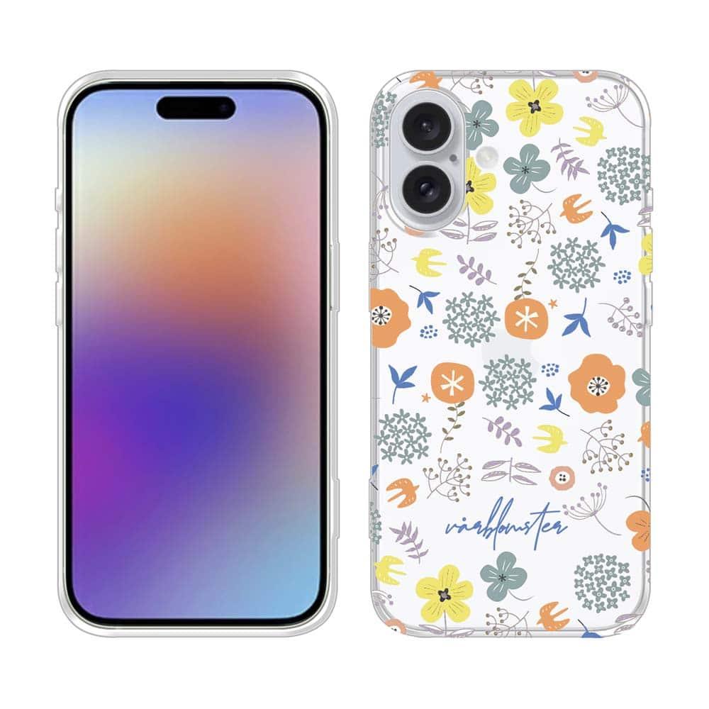 iPhone17/iPhoneAir 花柄 全機種対応☆TPUケース 北欧デザイン 春の花 | 2枚目