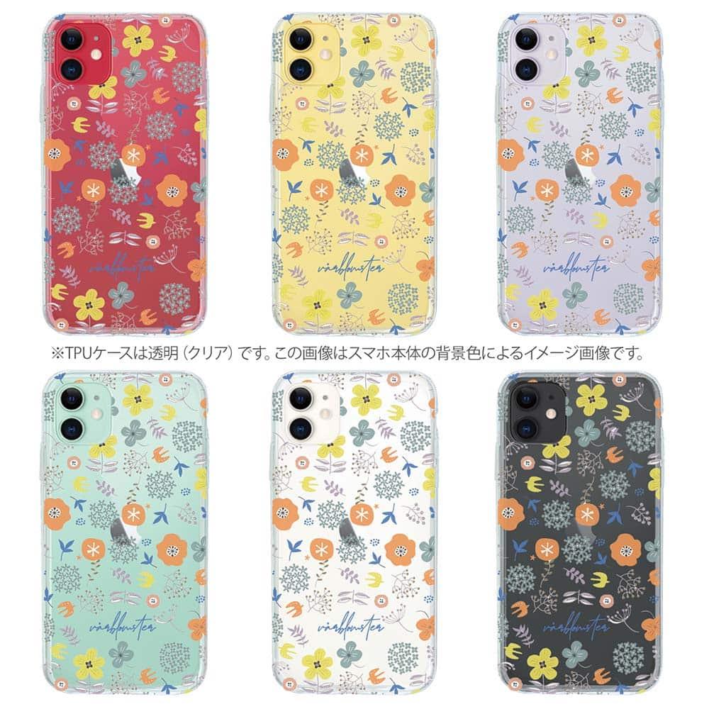 iPhone17/iPhoneAir 花柄 全機種対応☆TPUケース 北欧デザイン 春の花 | 9枚目