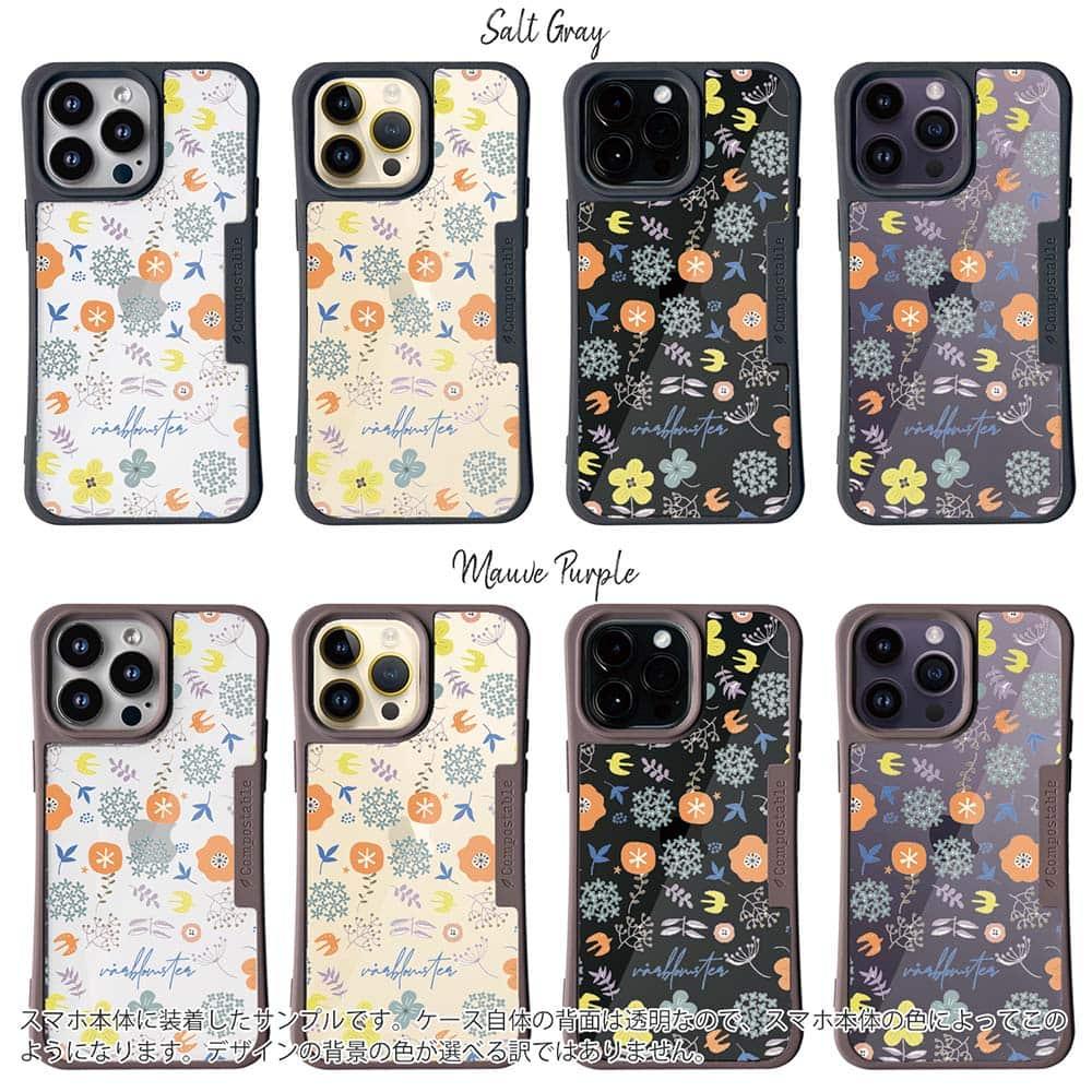 iPhone16/iPhone16e 花柄 コンポスケース 北欧デザイン 春の花 | 3枚目