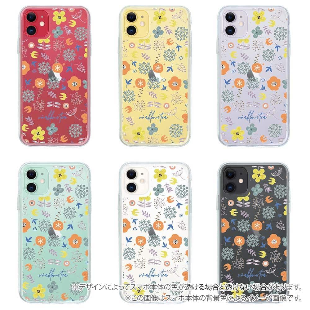 iPhone17 花柄 全機種対応☆【インナーシート/デザインシート】 北欧デザイン 春の花 | 5枚目
