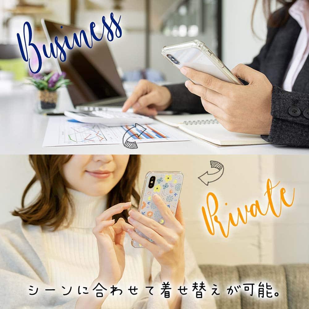 iPhone17 花柄 全機種対応☆【インナーシート/デザインシート】 北欧デザイン 春の花 | 8枚目