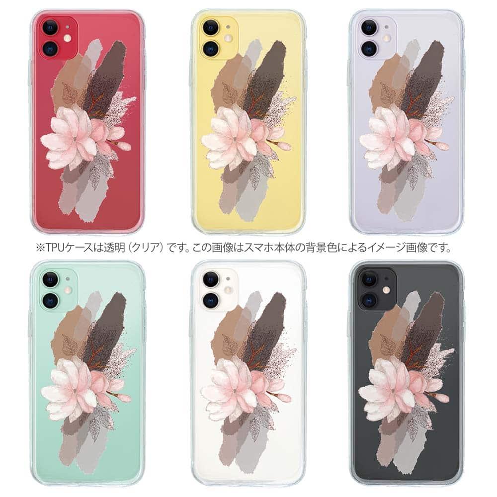 iPhone17/iPhoneAir/iPhone17Pro 花柄 全機種対応☆TPUケース ニュアンス・ライトピンク | 9枚目