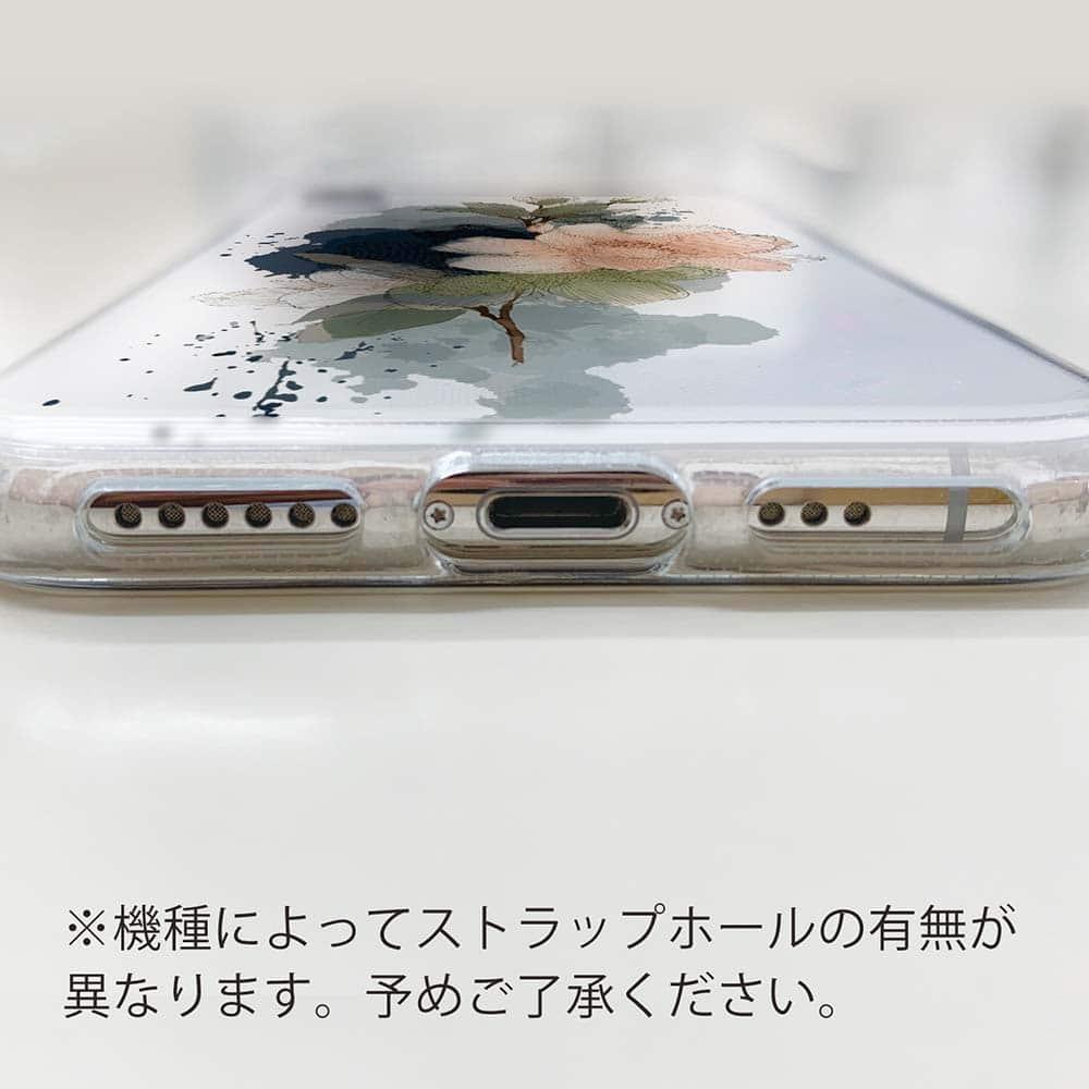 iPhone17/iPhoneAir/iPhone17Pro 花柄 全機種対応☆TPUケース ニュアンス・パウダーピンク | 6枚目