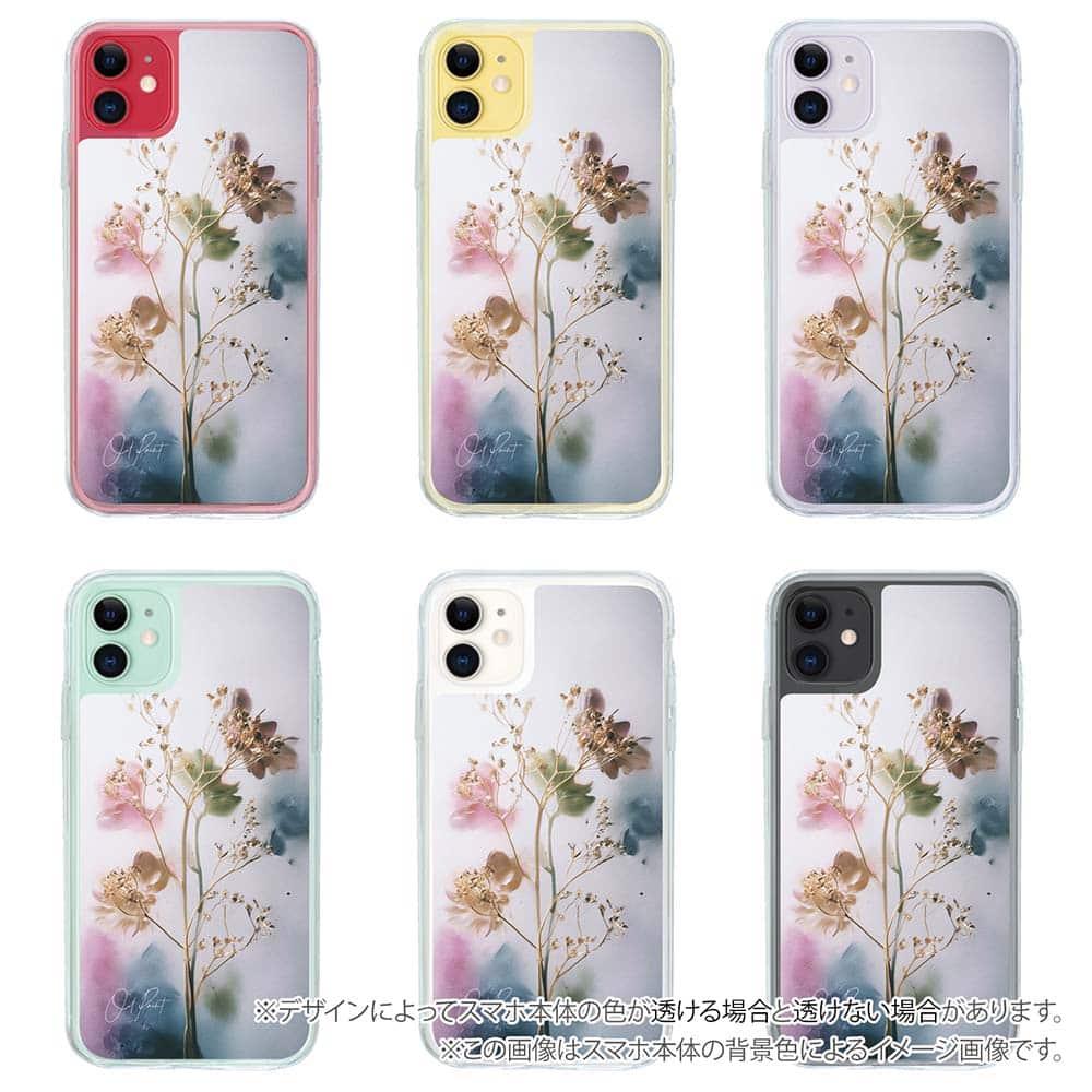 iPhone17/iPhoneAir 花柄 全機種対応☆【インナーシート/デザインシート】 オイルペイント 光の記憶 | 5枚目