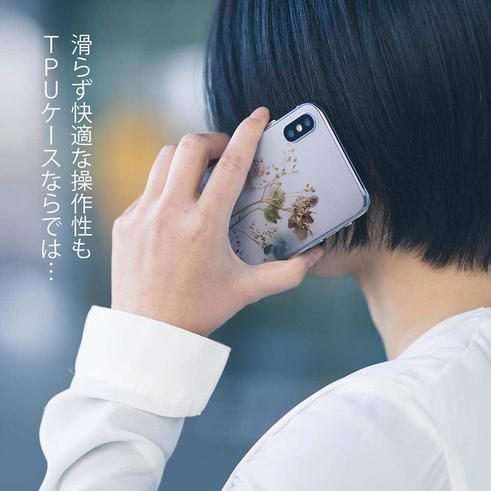 iPhone17/iPhoneAir/iPhone17Pro 花柄 全機種対応☆TPUケース オイルペイント 光の記憶 | 7枚目