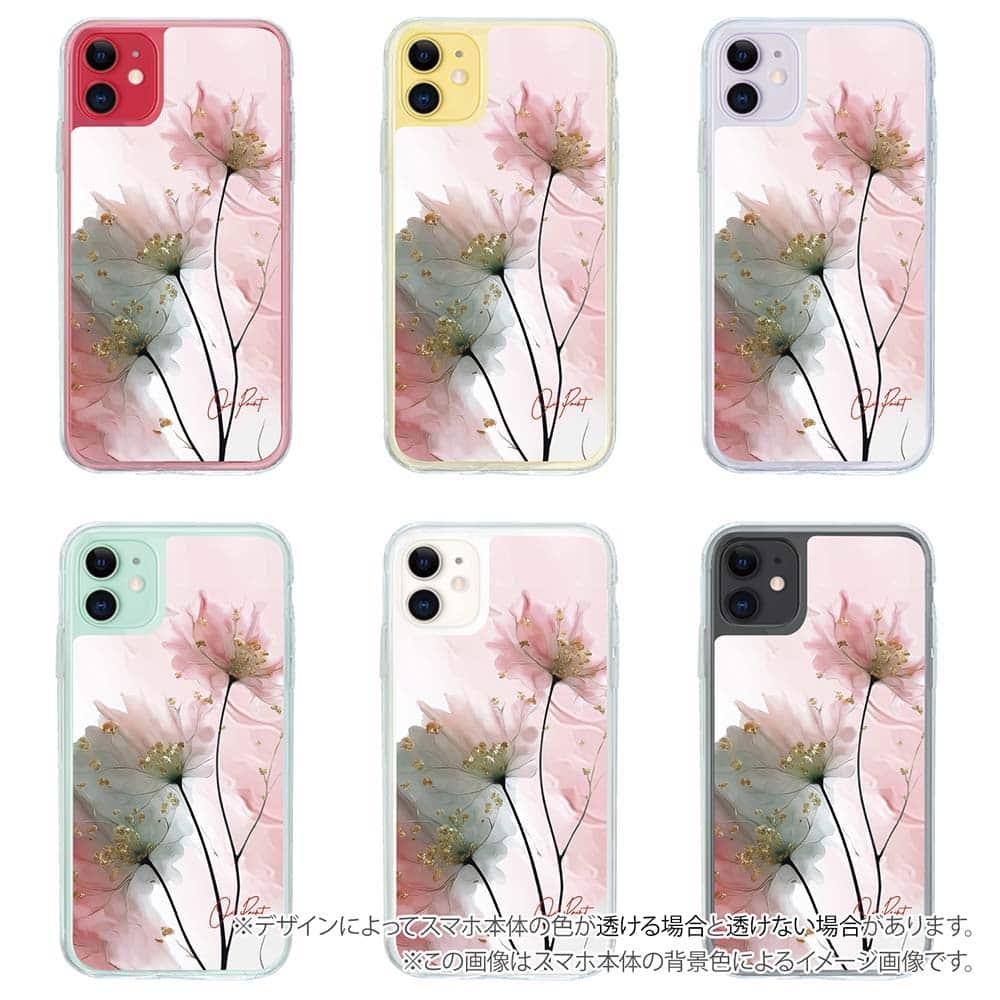 iPhone17/iPhoneAir 花柄 全機種対応☆【インナーシート/デザインシート】 グラスペイント 春の息吹 | 5枚目