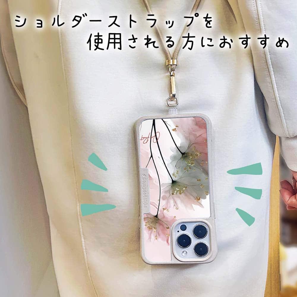 iPhone17/iPhoneAir 花柄 全機種対応☆【インナーシート/デザインシート】 グラスペイント 春の息吹 | 9枚目