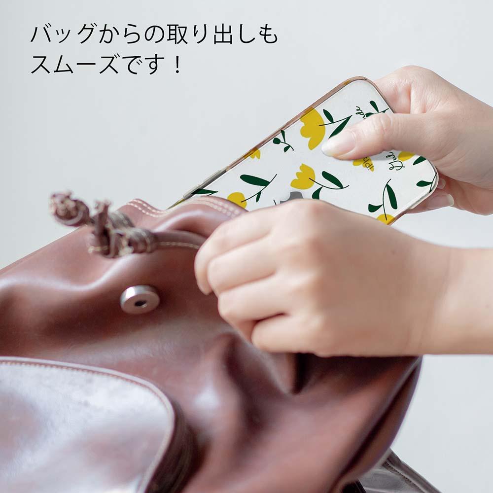 iPhone17/iPhoneAir/iPhone17Pro 花柄 全機種対応☆TPUケース 北欧の黄色の花 | 8枚目