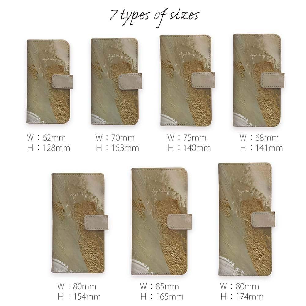 iPhone17/iPhoneAir/iPhone17Pro  全機種対応☆手帳型 Angel Wings | 10枚目