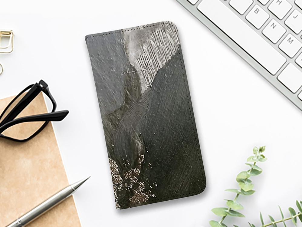 iPhone17/iPhoneAir 花柄 全機種対応☆手帳型ベルトなし Feeling of Dawn | 1枚目