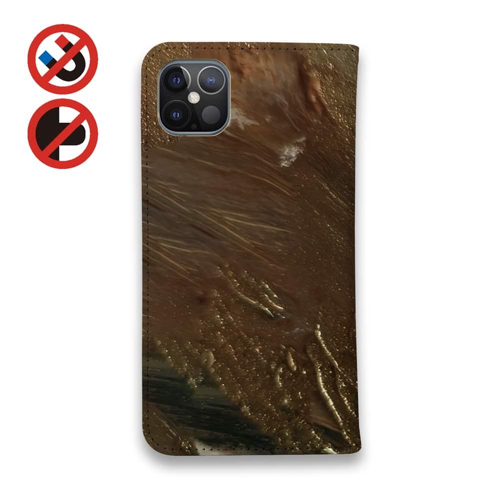 iPhone17/iPhoneAir 花柄 全機種対応☆手帳型ベルトなし Aurum Splendor | 3枚目