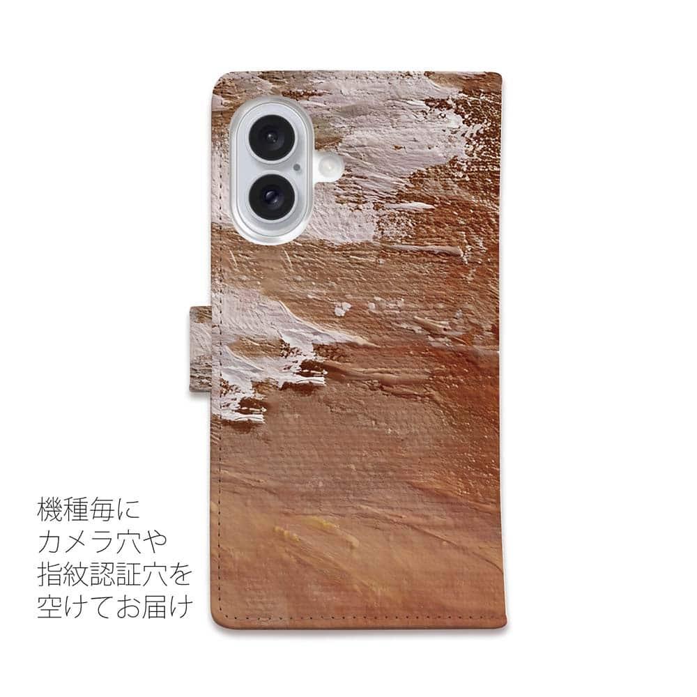 iPhone17/iPhoneAir/iPhone17Pro  全機種対応☆手帳型 Sunset Rust | 4枚目