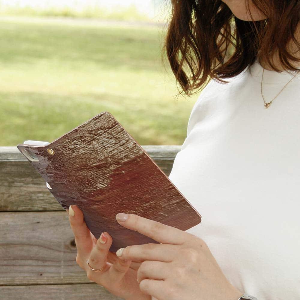 iPhone17/iPhoneAir/iPhone17Pro  全機種対応☆手帳型 Sunset Rust | 9枚目