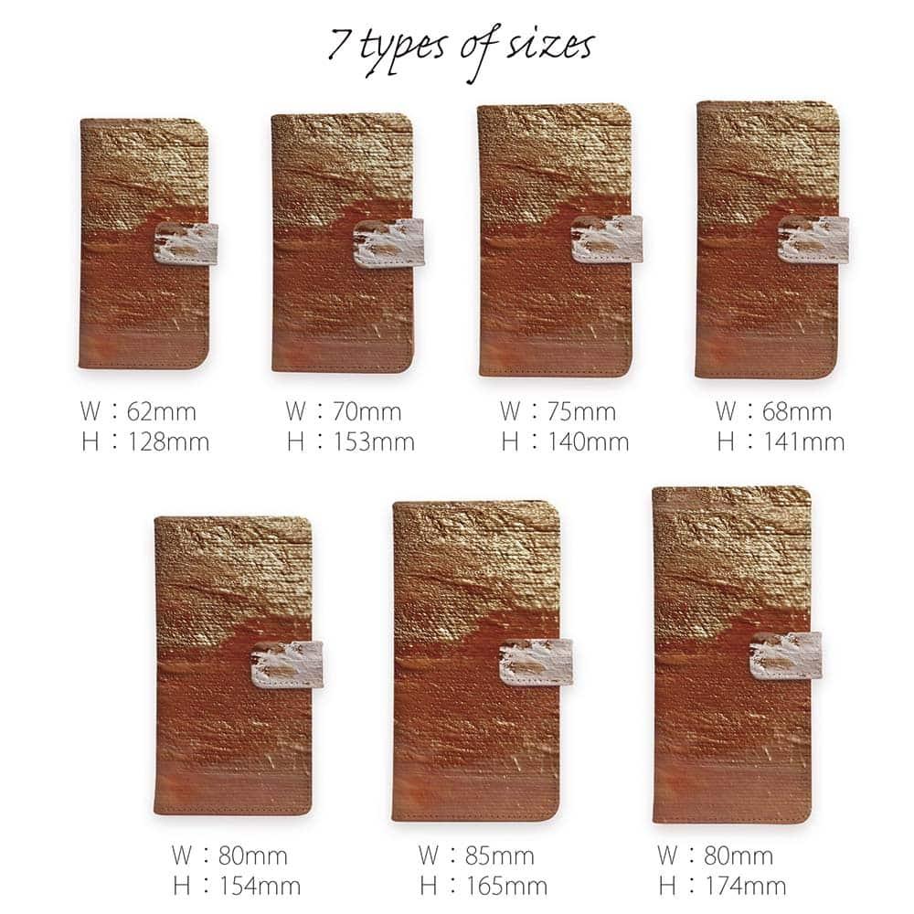 iPhone17/iPhoneAir/iPhone17Pro  全機種対応☆手帳型 Sunset Rust | 10枚目