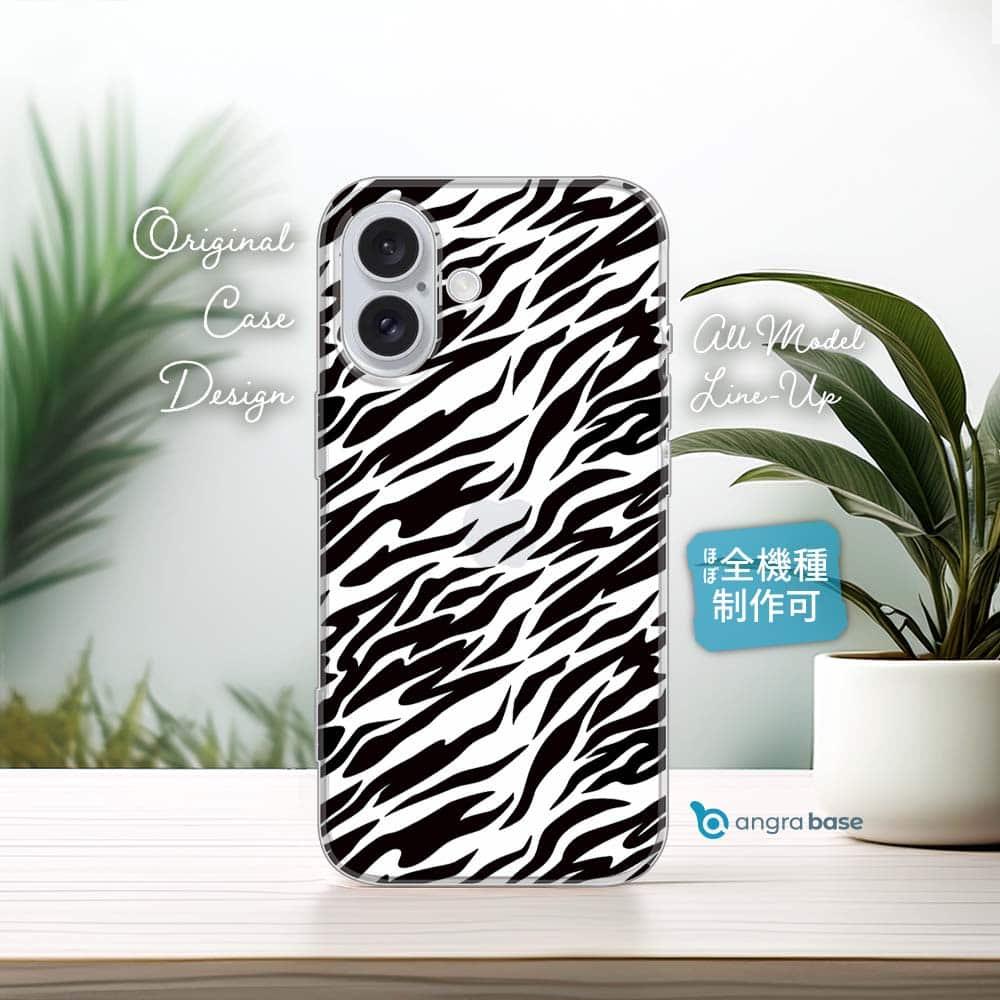 iPhone17e/iPhone17/iPhone Air アニマル 全機種対応☆TPUケース アニマル柄(シマウマ) | 1枚目