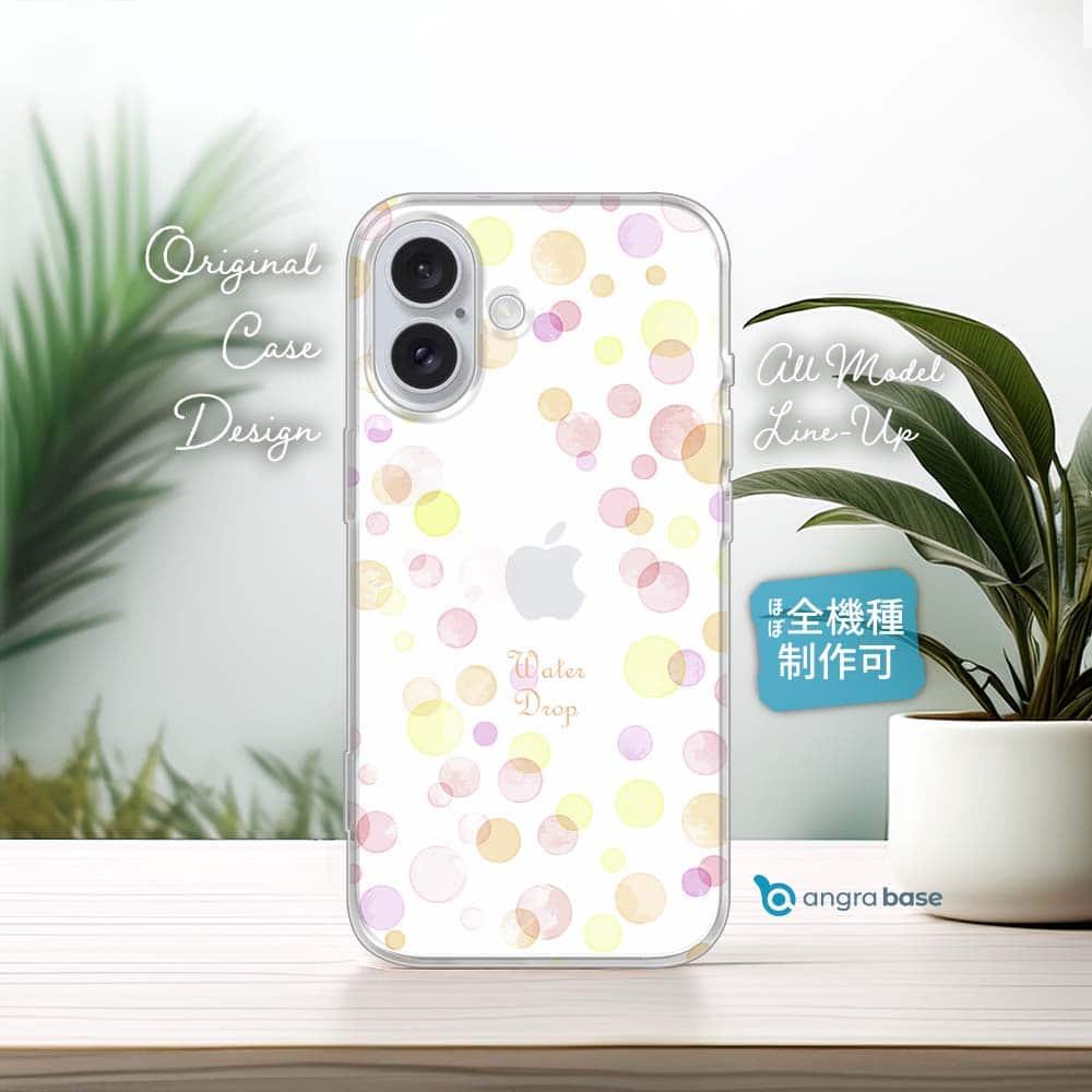 iPhone17e/iPhone17/iPhoneAir かわいい 全機種対応☆TPUケース 水玉 ピンク | 1枚目