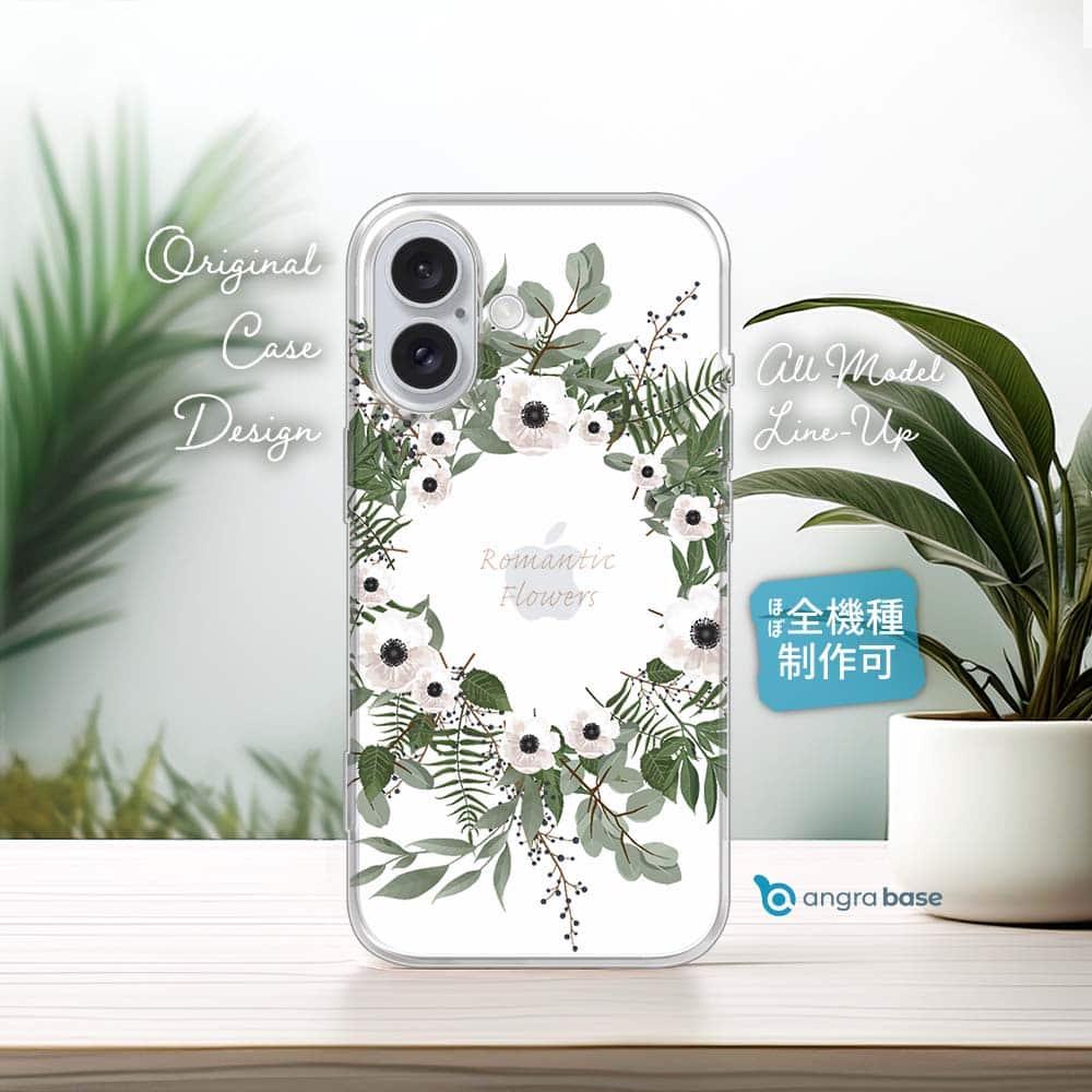 iPhone17e/iPhone17/iPhoneAir 花柄 全機種対応☆TPUケース ホワイトリース | 1枚目