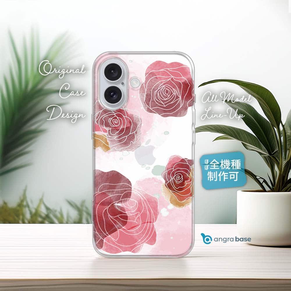 iPhone17e/iPhone17/iPhoneAir 花柄 全機種対応☆TPUケース フランツデザイン No10 | 1枚目