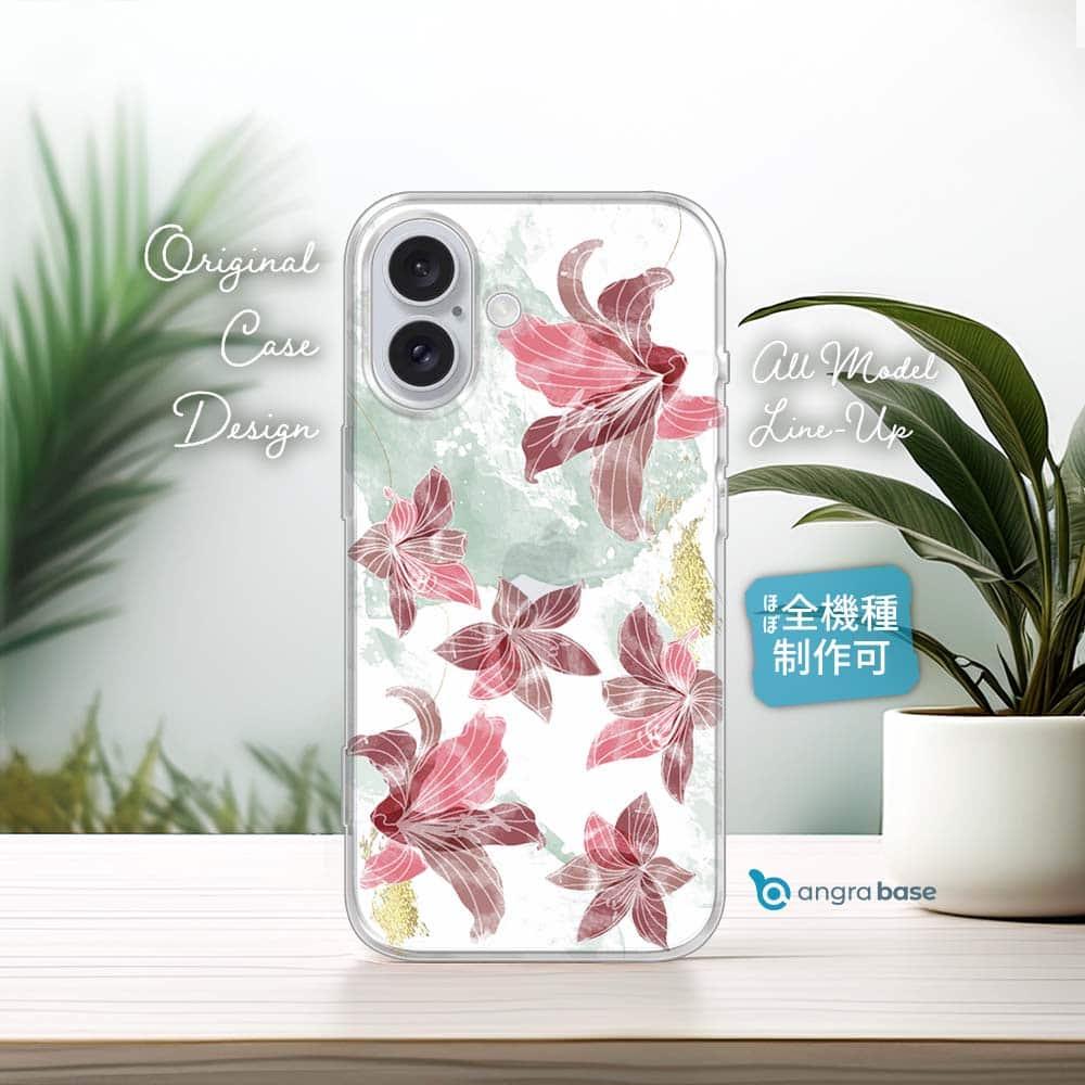 iPhone17e/iPhone17/iPhoneAir 花柄 全機種対応☆TPUケース フランツデザイン No11 | 1枚目