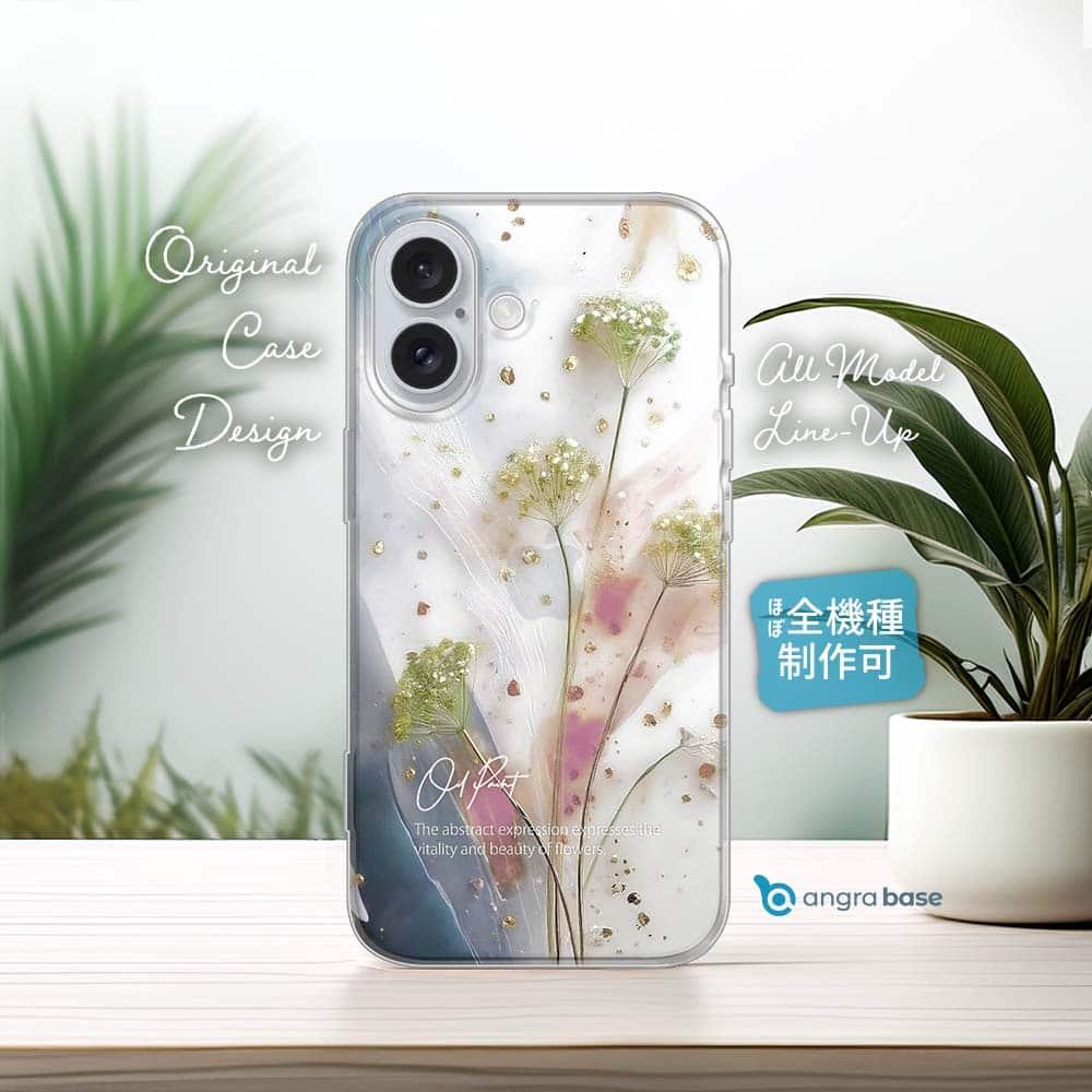 iPhone17e/iPhone17/iPhoneAir 花柄 全機種対応☆TPUケース オイルペイント 菜の花 | 1枚目