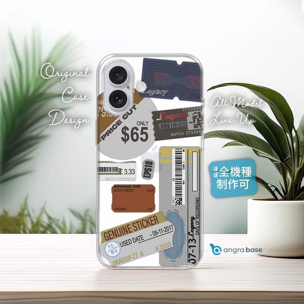 iPhone17e/iPhone17 ステッカー 全機種対応☆TPUケース ステッカー風 プライスカードNo2 | 1枚目
