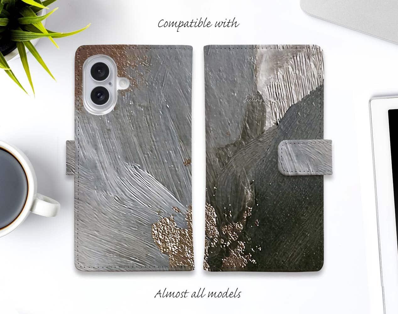 iPhone17/iPhoneAir/iPhone17Pro 全機種対応☆手帳型 Feeling of Dawn1枚目の画像